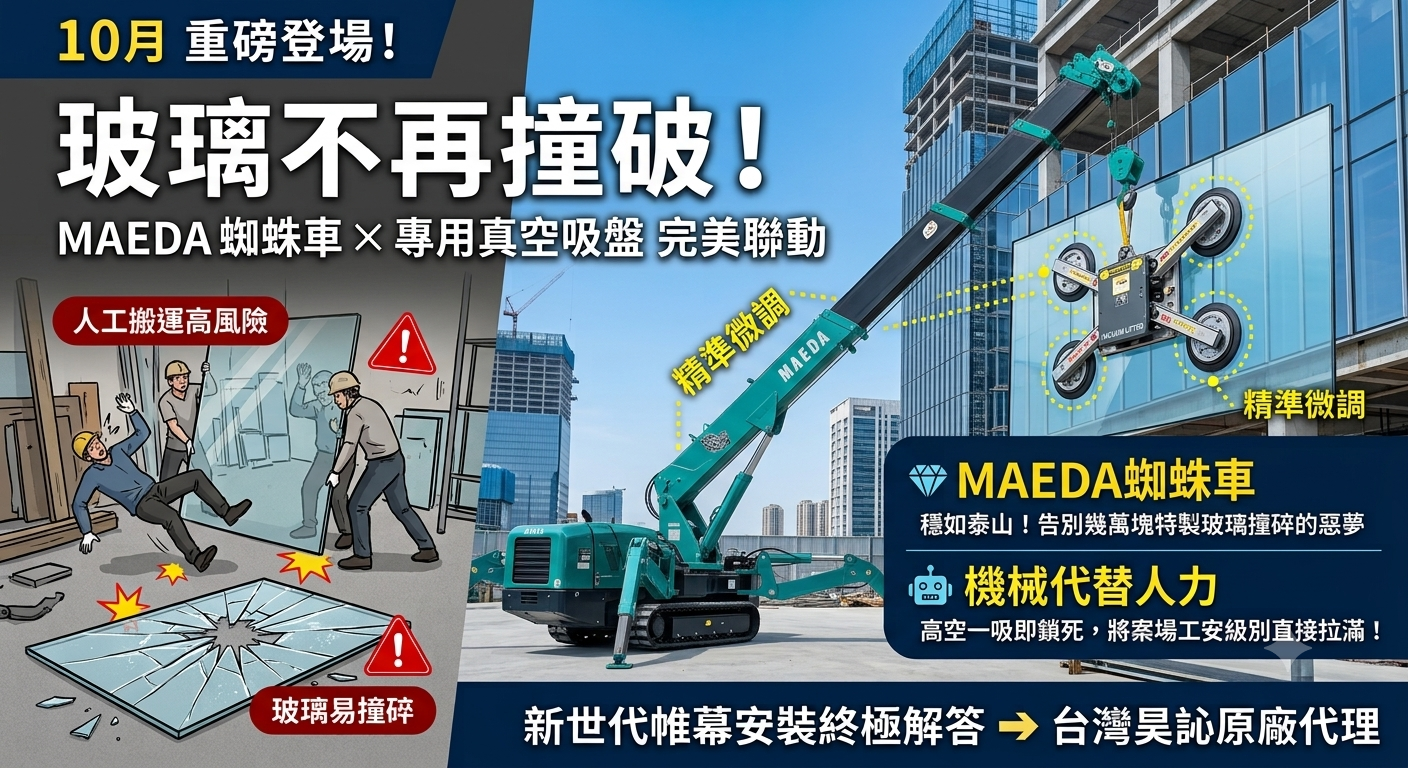 You are currently viewing 🚀 預告！讓帷幕施工效率開掛的神器，10月正式登台！